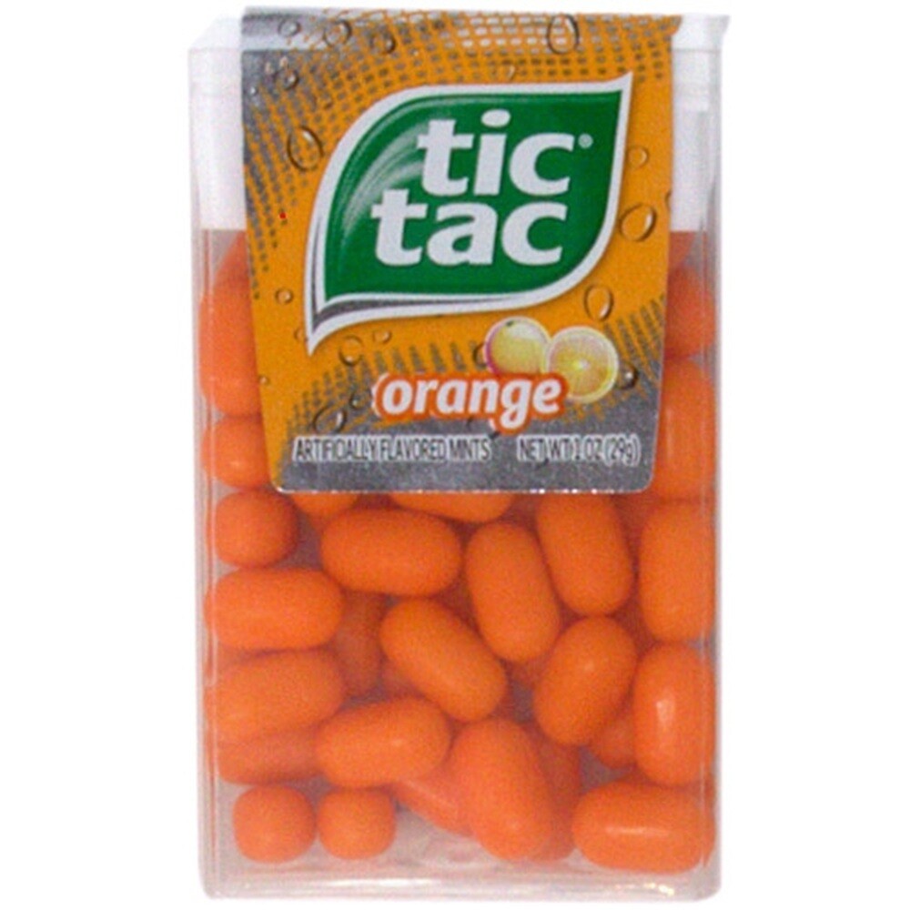 Tic Tac Orange Tic Tacs, 1 Oz