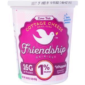 Friendship Small Curd Cottage Cheese Whipped, 16 Oz