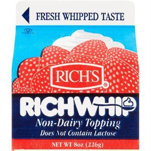 Rich's Topping Rich Whip, 8 Oz