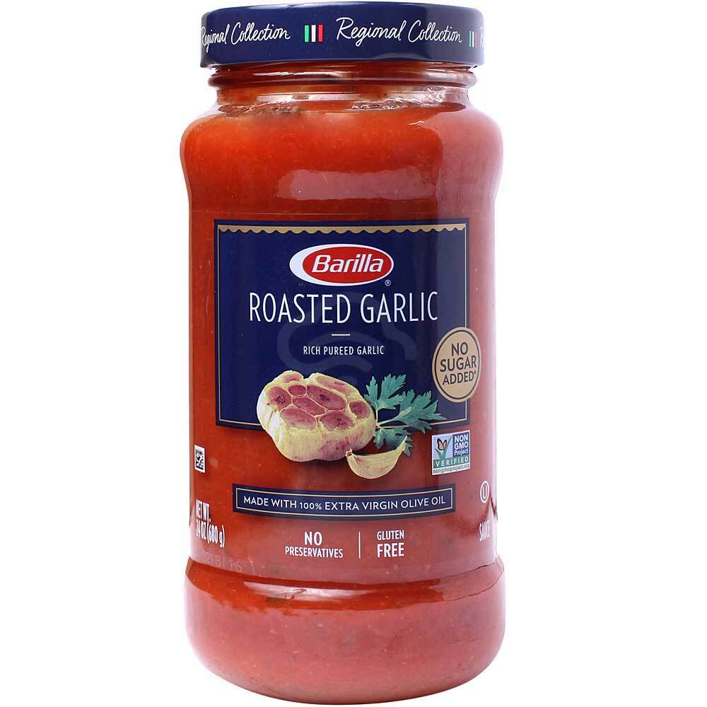 Barilla Roasted Garlic Sauce, 24 Oz