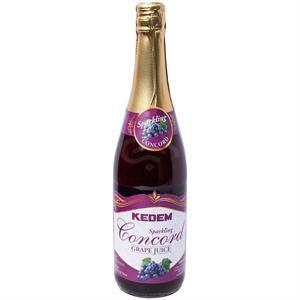 Kedem Sparkling Grape Juice Concord, 25.4 Oz