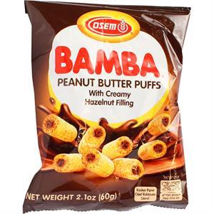 Osem Hazelnut Bamba Snack, 2.1 Oz