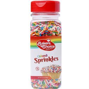 Bakers Choice Colored Sprinkles, 12 Oz
