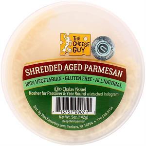 The Cheese Guy Shredded Aged Parmesan, 5 Oz