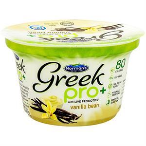 Norman's Greek Pro+Yogurt Vanilla Bean, 5.3 Oz