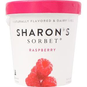 Sharon's Sorbet Raspberry Pint, 16 Oz