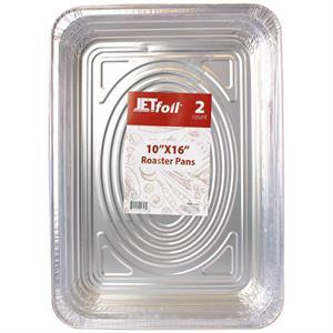 Jet Foil 10"" X 16"" Roaster Pans, 2 Ct