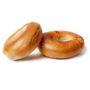 Glicks Bagels Kettle Mezonos - Plain, 1 Ct
