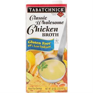 Tabatchnick Classic Chicken Broth Low sodium, 32 Oz
