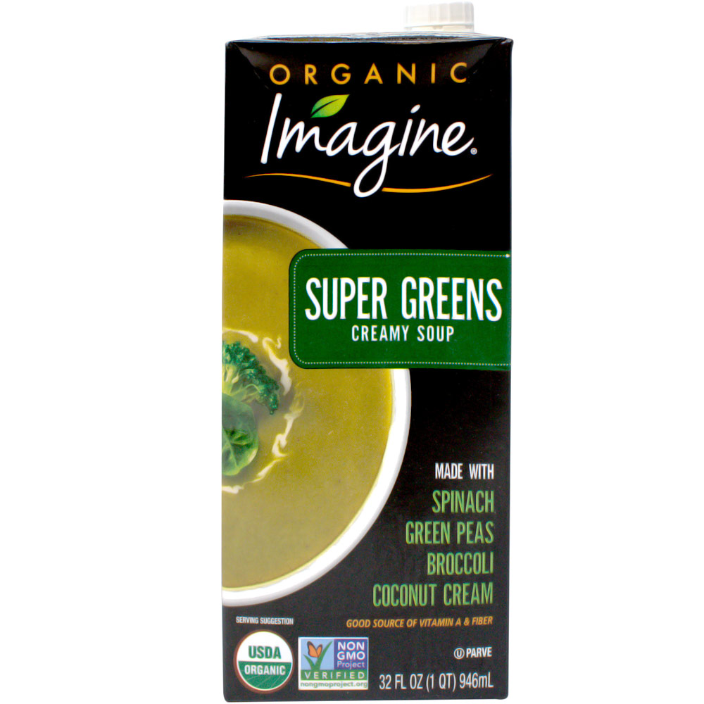 Imagine Super Greens Creamy Soup, 32 Oz