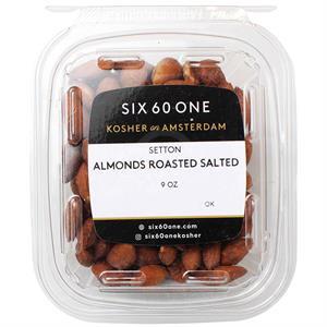 Setton Almonds Roasted Salted, 9 Oz