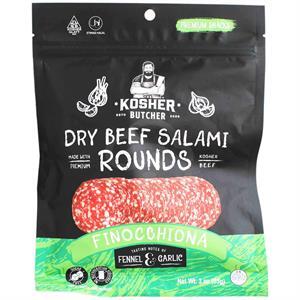 The Kosher Butcher Dry Beef Salami Finocchiona