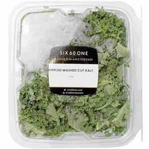 Six 60 One Triple Washed Cut Kale, 7 Oz