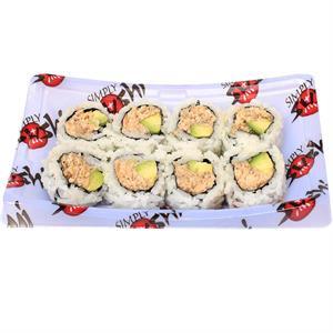 Simply Sushi Cooked Salmon Avocado Roll
