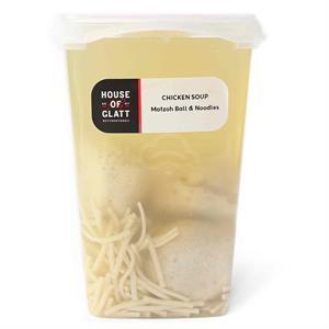 Chicken Soup Matzah Balls & Noodles - please change